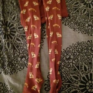 Fox tights